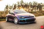 Volkswagen Scirocco R  on Vossen Wheels (VLE1) 2016 года